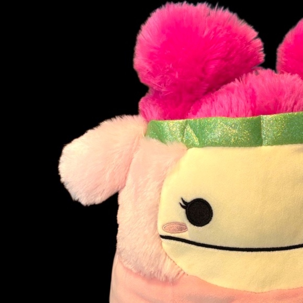 NWT- Zyan, The Pink Bigfoot Squishmallow Squish-doo, 14 inch Plush Toy - Picture 11 of 15
